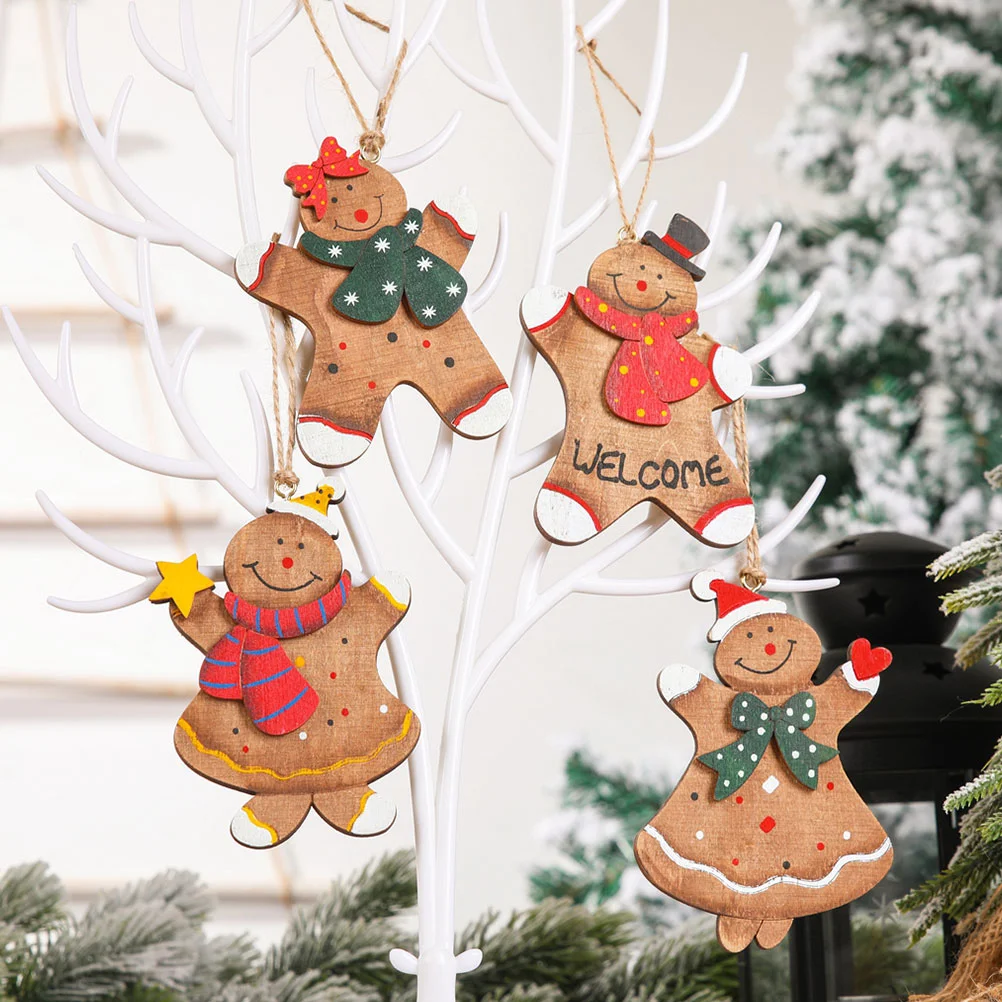 Gingerbread Christmas Man Ornaments Decorations Hanging Tree Pendant Wood Shape Ornament Piecesdecoration Wooden Party Small
Gingerbread Christmas Man Ornaments Decorations Hanging Tree Pendant Wood Shape Ornament Piecesdecoration Wooden Party Small