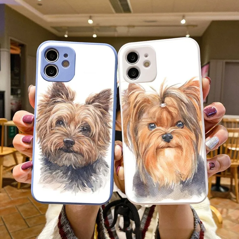 Yorkshire Terrier Phone Case For IPhone 14 11 12 13 Pro Max X XR XSMax 6 6S 7 8 Plus SE 2022 Soft Square Color Phone Cover
Yorkshire Terrier Phone Case For IPhone 14 11 12 13 Pro Max X XR XSMax 6 6S 7 8 Plus SE 2022 Soft Square Color Phone Cover