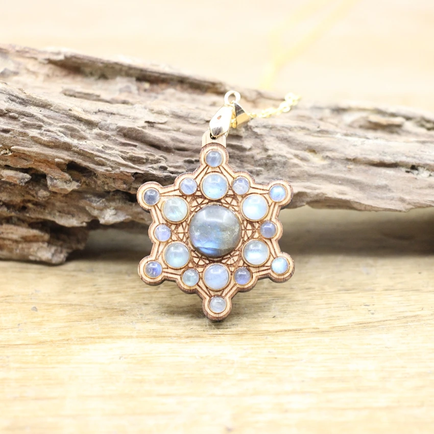 Hexagram Astrolabe Magic Circle Pendants,Flash Labradorite Lapis Amulet Lucky Symbols Gems Beech Wooden Necklace Jewelry,QC3259
Hexagram Astrolabe Magic Circle Pendants,Flash Labradorite Lapis Amulet Lucky Symbols Gems Beech Wooden Necklace Jewelry,QC3259