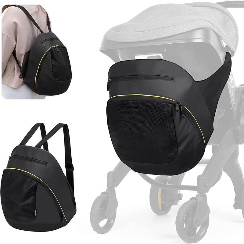Mommy Storage Bag For Doona Stroller Accessories Portable Storage Bag Mom Backpack 2 In 1 Black Waterproof Diaper Bag
Mommy Storage Bag For Doona Stroller Accessories Portable Storage Bag Mom Backpack 2 In 1 Black Waterproof Diaper Bag