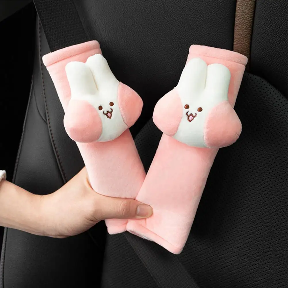 Car Shoulder Pad Protective Comfortable Universal Cute Plush Rabbit Car Seat Belt Shoulder Pad for Kids
Car Shoulder Pad Protective Comfortable Universal Cute Plush Rabbit Car Seat Belt Shoulder Pad for Kids