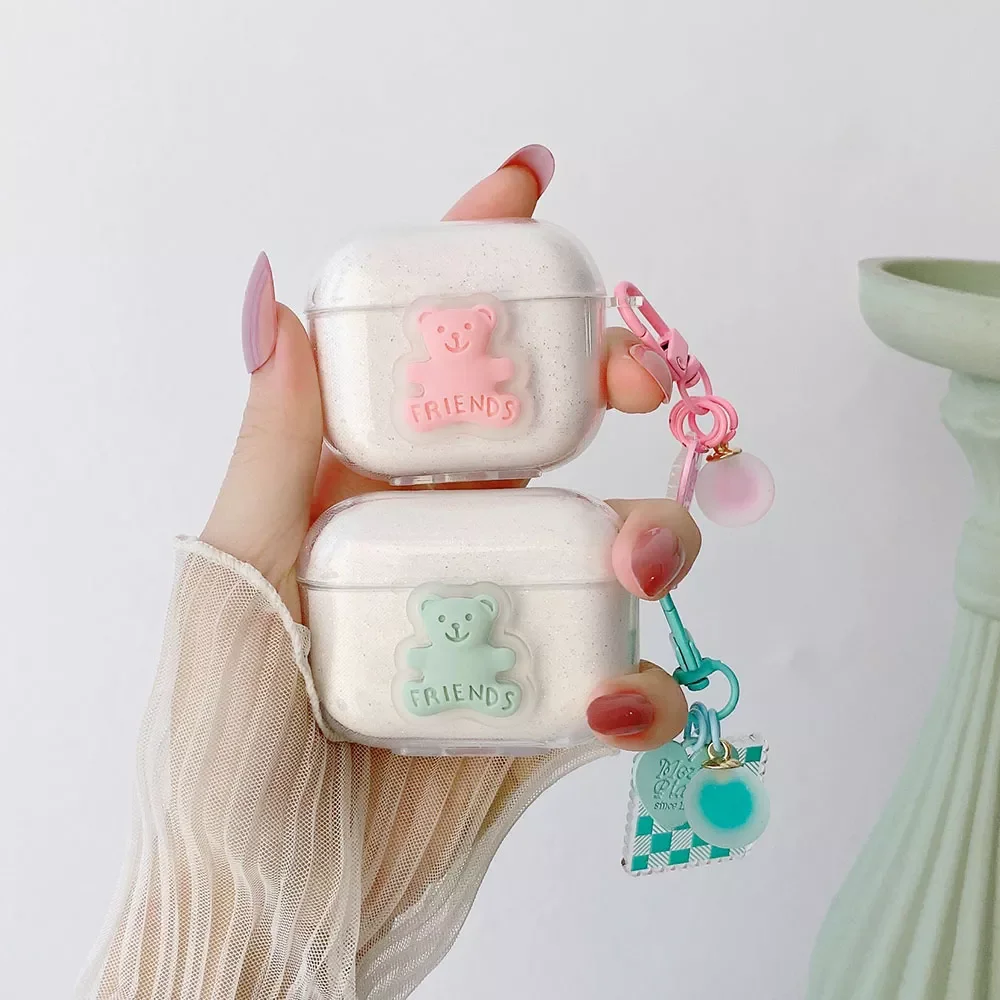 cute bear shockproof earphone shell for airpods pro charging case wireless bluetooth box for apple airpod 3 2 1 cute 3d cover
cute bear shockproof earphone shell for airpods pro charging case wireless bluetooth box for apple airpod 3 2 1 cute 3d cover