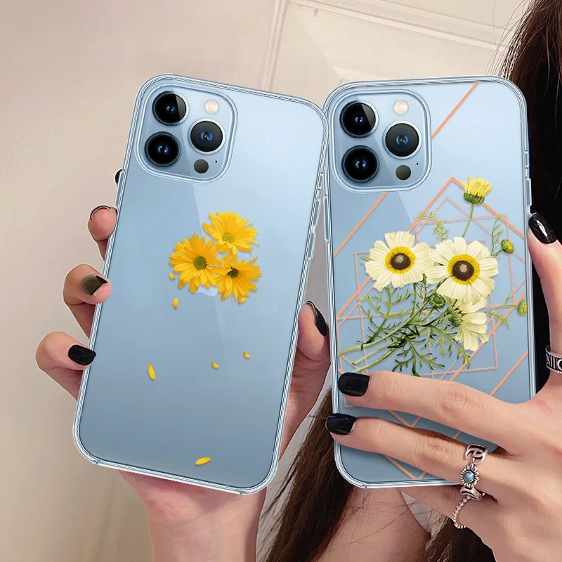 Sunflower Flower Phone Case For iPhone 11 12 13 Pro Max Mini Clear Shockproof Protection Cover For iPhone X XS XR 7 8 Plus Funda
Sunflower Flower Phone Case For iPhone 11 12 13 Pro Max Mini Clear Shockproof Protection Cover For iPhone X XS XR 7 8 Plus Funda