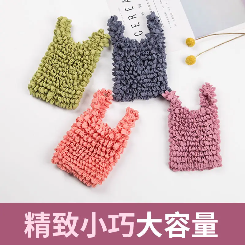 Korean Magic Retractable Storage Bag Ladies Shopping Bag Pleated Bag Bubble Bag Ins Women's Trendy Chiffon Mini Bag Organizer
Korean Magic Retractable Storage Bag Ladies Shopping Bag Pleated Bag Bubble Bag Ins Women's Trendy Chiffon Mini Bag Organizer