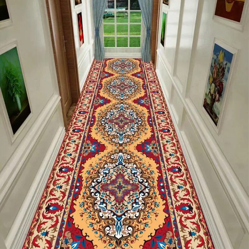 Customizable European Carpet Hotel Corridor Vintage Style Luxuriant 3D Printing Stairs Decoration Anti Skid Multi Size Mat New
Customizable European Carpet Hotel Corridor Vintage Style Luxuriant 3D Printing Stairs Decoration Anti Skid Multi Size Mat New