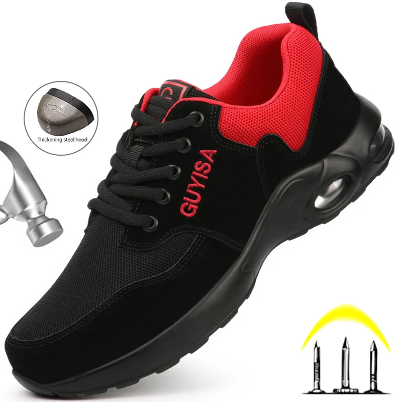 Indestructible Shoes Men Women Work Safety Shoes Boots Steel Toe Shoes Puncture Proof Work Sneakers Breathable Safety Work Boots
Indestructible Shoes Men Women Work Safety Shoes Boots Steel Toe Shoes Puncture Proof Work Sneakers Breathable Safety Work Boots