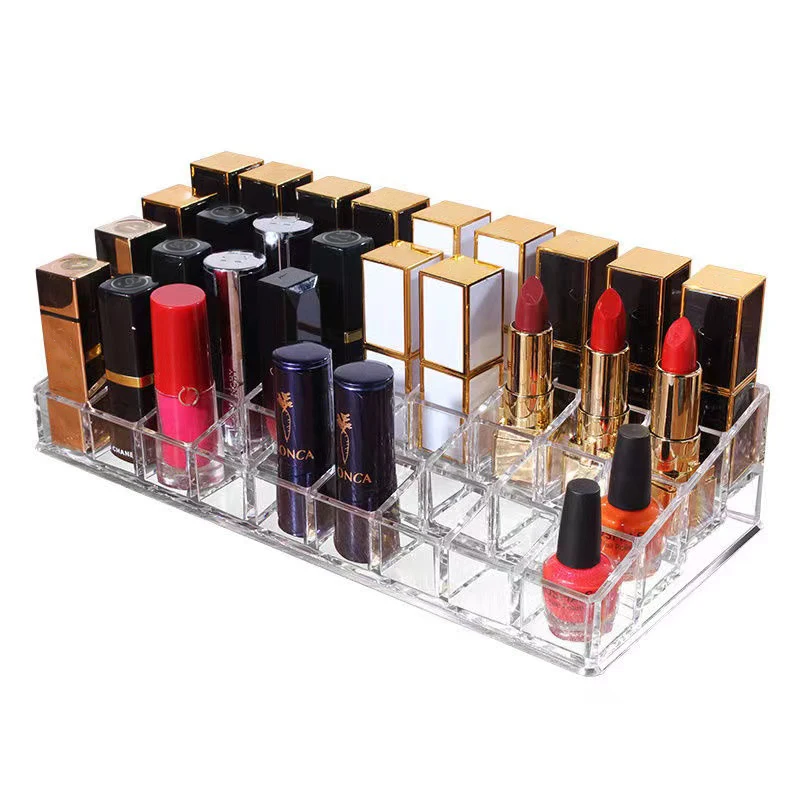 24 Grid Acrylic Lipstick Storage Box makeup organizer Lipstick Nail Polish jewerly Organizer Display Holder cosmetic storage box
24 Grid Acrylic Lipstick Storage Box makeup organizer Lipstick Nail Polish jewerly Organizer Display Holder cosmetic storage box