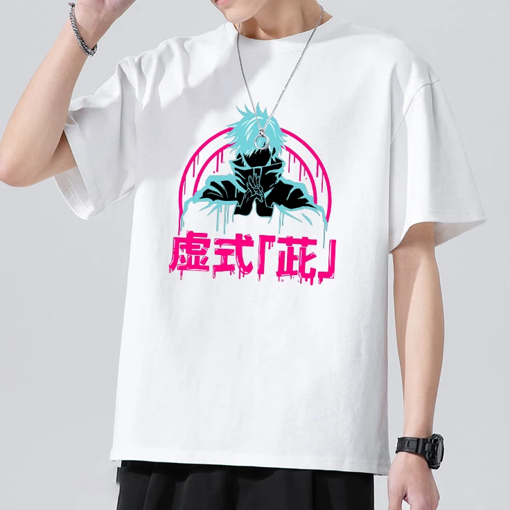 Jujutsu Kaisen Manga Men's T Shirt 2022 Summer Cotton Short-Sleeve Tshirt Loose Oversize T-shirts Male Japan Anime Casual Tops
Jujutsu Kaisen Manga Men's T Shirt 2022 Summer Cotton Short-Sleeve Tshirt Loose Oversize T-shirts Male Japan Anime Casual Tops