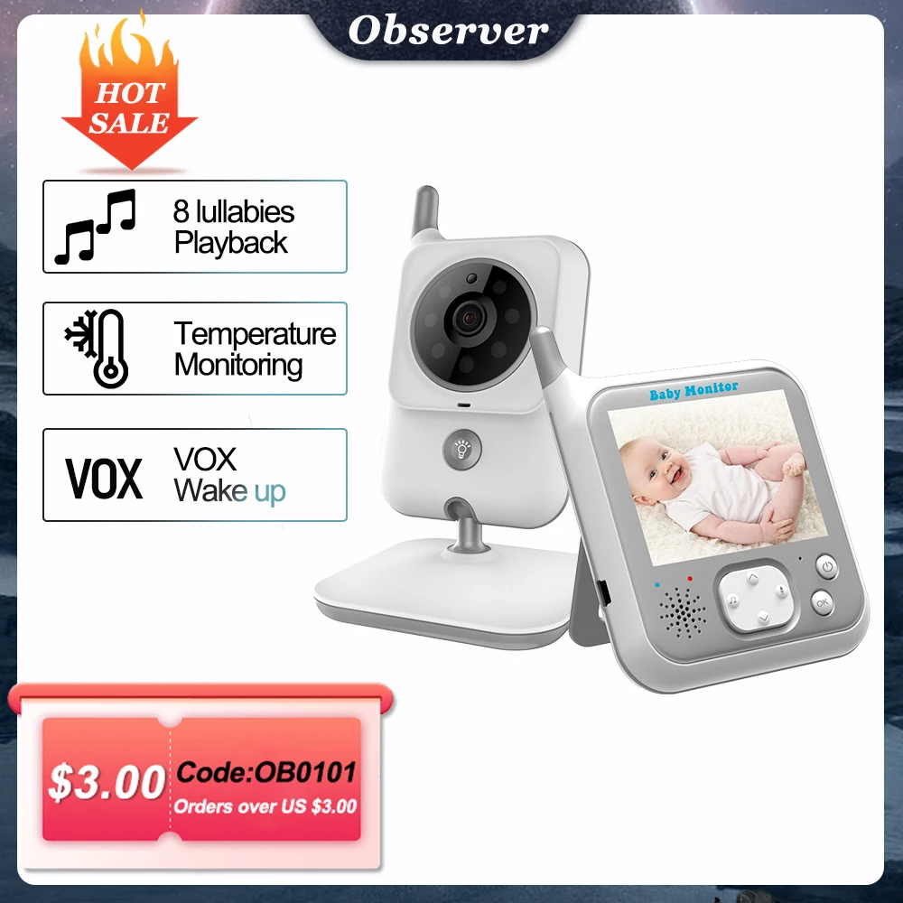 VB607, видеоняня, беспроводная, 3,2-дюймовый ЖК-дисплей, няня, двухстороннее аудио, ночная подсветка, камера, температурная няня, колыбельная для... 
VB607, видеоняня, беспроводная, 3,2-дюймовый ЖК-дисплей, няня, двухстороннее аудио, ночная подсветка, камера, температурная няня, колыбельная для...