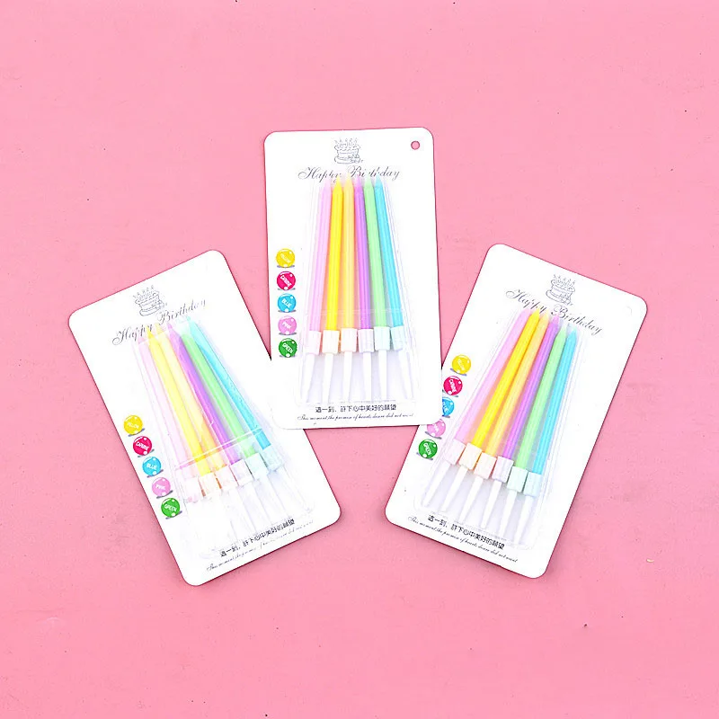 6Pcs Macaron Pencil Candles Boxed Colorful Candle Birthday Cake Candle Dessert Cupcake Decoration Cake Topper Party Supplies
6Pcs Macaron Pencil Candles Boxed Colorful Candle Birthday Cake Candle Dessert Cupcake Decoration Cake Topper Party Supplies