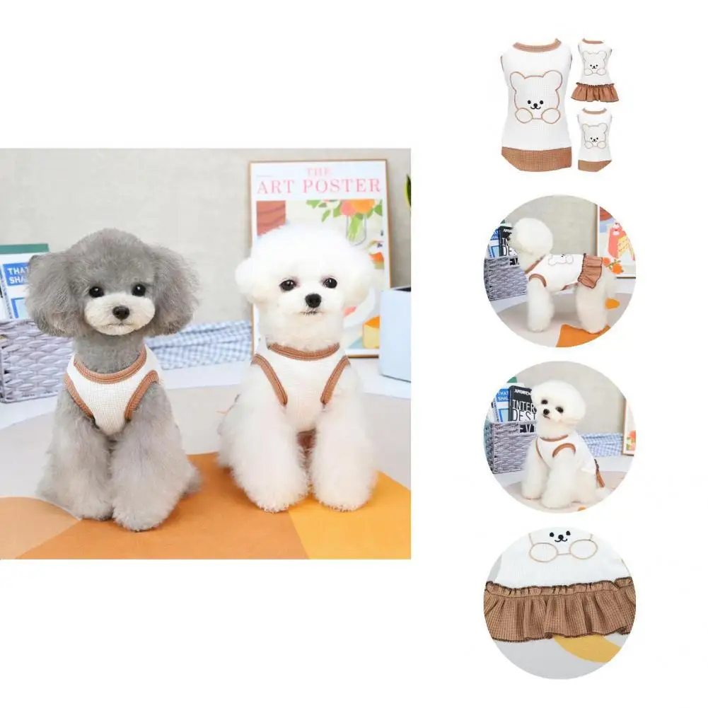 Stylish Pet Dress High Elasticity Breathable Pet Cloth Pet Vest Puppy Sleeveless Clothes
Stylish Pet Dress High Elasticity Breathable Pet Cloth Pet Vest Puppy Sleeveless Clothes