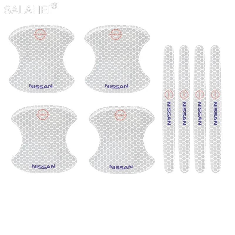 4/8Pcs Car Reflective Sticker Door Handle Bowl Protection Guards For Nissan Qashqai j11 j10 Juke X Trail t32 Tiida Accessories
4/8Pcs Car Reflective Sticker Door Handle Bowl Protection Guards For Nissan Qashqai j11 j10 Juke X Trail t32 Tiida Accessories