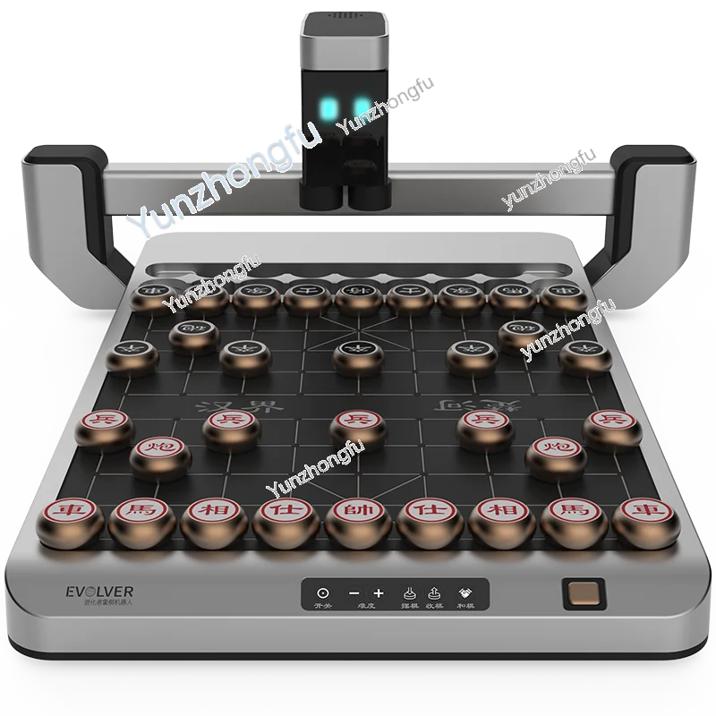 Evolver Robot Chess Robot Learning Chess Practice Chess Accompany Playing Chess Remote Chess Intelligent Chinese Chess Robot
Evolver Robot Chess Robot Learning Chess Practice Chess Accompany Playing Chess Remote Chess Intelligent Chinese Chess Robot