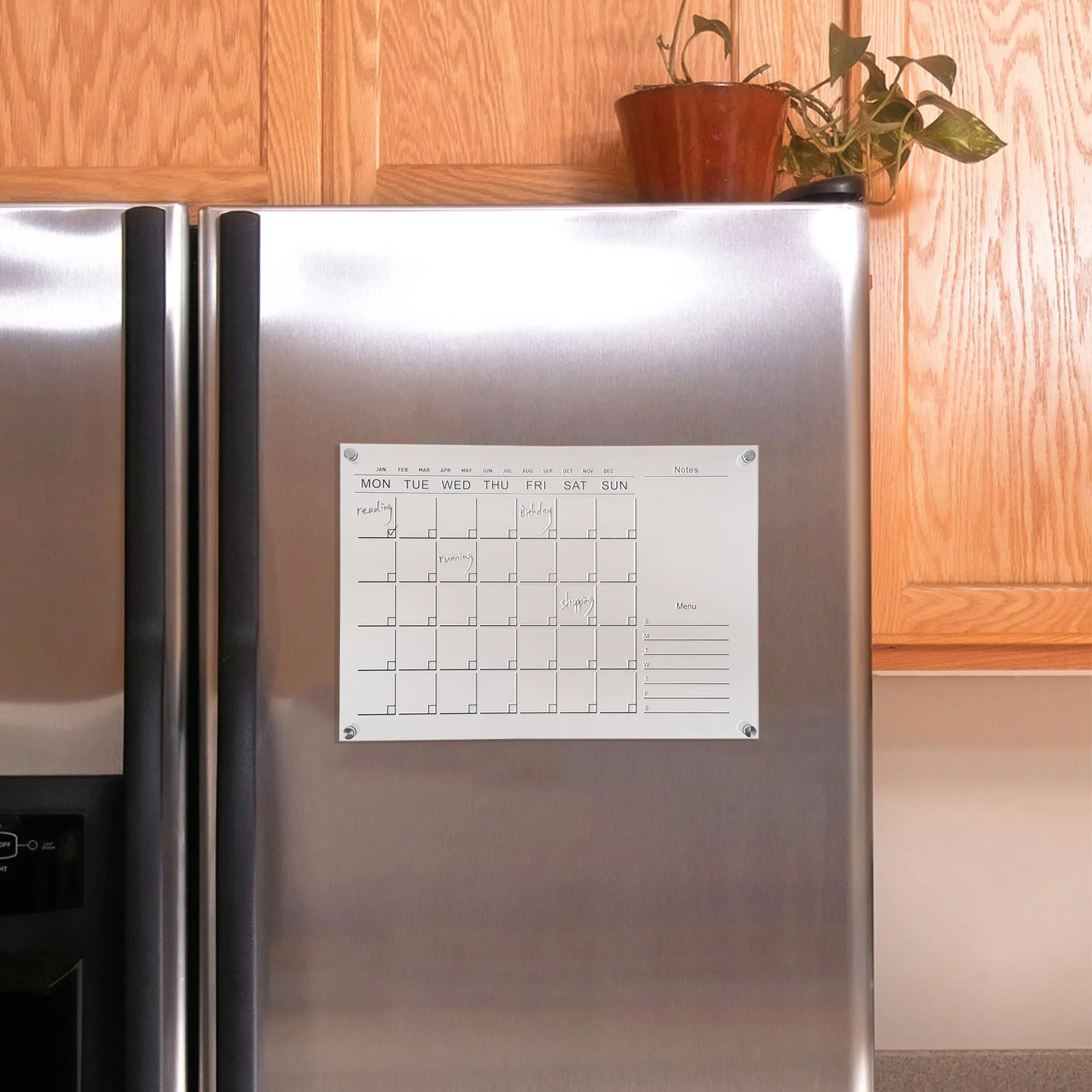 Weekly Planner Board Clear Dry Erase Wall Calendar Hanging Acrylic Whiteboard Erasable Memo Fridge Travel Table Top
Weekly Planner Board Clear Dry Erase Wall Calendar Hanging Acrylic Whiteboard Erasable Memo Fridge Travel Table Top