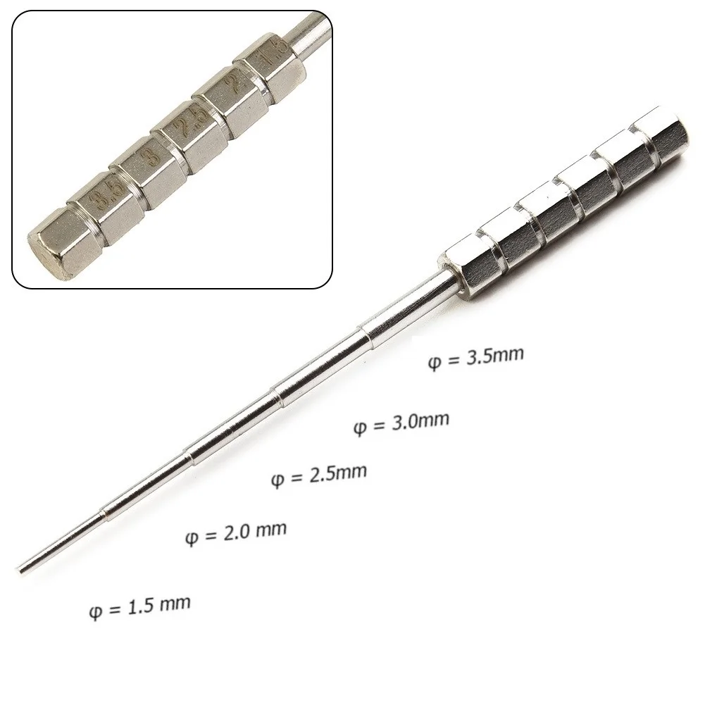2 Pcs Stainless Steel Micro Wire Winding Rod Wrapping Wire Jig Tool 1.5mm-3.5mm For Hand Tools Manual Tools Accessories
2 Pcs Stainless Steel Micro Wire Winding Rod Wrapping Wire Jig Tool 1.5mm-3.5mm For Hand Tools Manual Tools Accessories