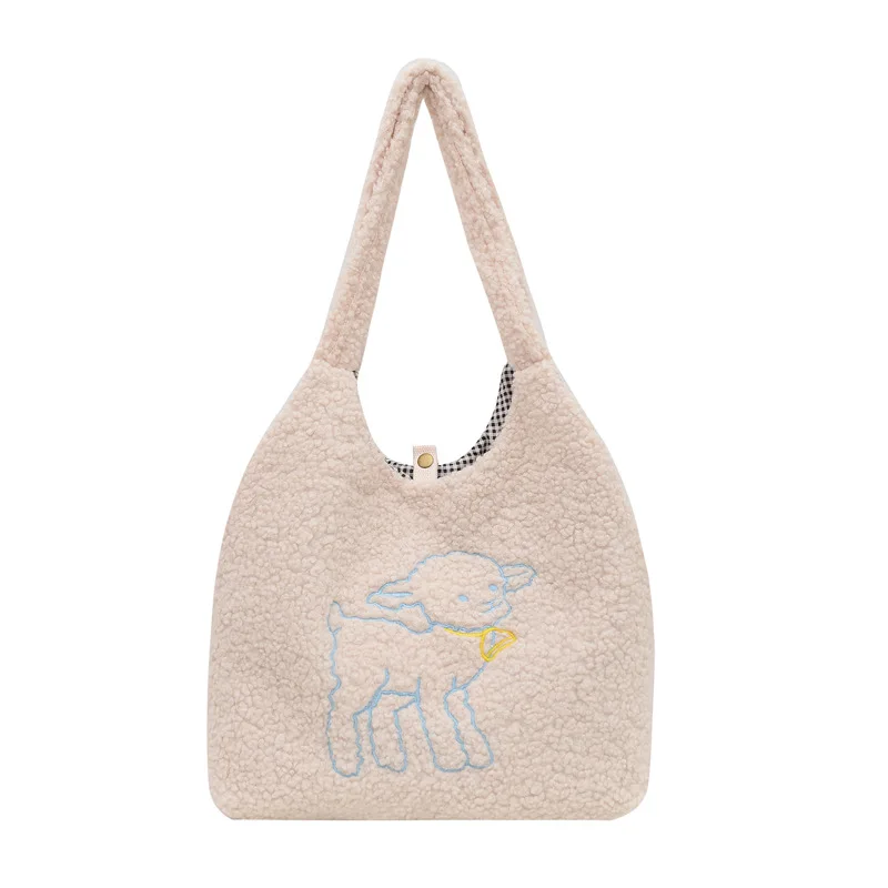 Autumn and Winter Women's Large Capacity Bag for Female New Fashion Handbags Plush Single Shoulder Tote Bag Cute Design
Autumn and Winter Women's Large Capacity Bag for Female New Fashion Handbags Plush Single Shoulder Tote Bag Cute Design