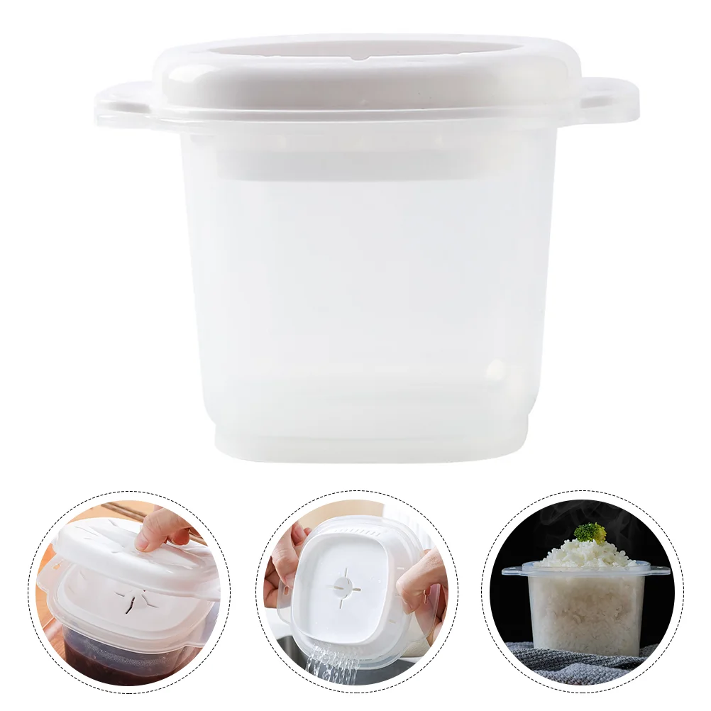 3Pcs Daily Use Multi-function Convenient Portable Microwave Rice Bowl Rice Cases Microwave Oven Rice Cooker for Rice Daily
3Pcs Daily Use Multi-function Convenient Portable Microwave Rice Bowl Rice Cases Microwave Oven Rice Cooker for Rice Daily