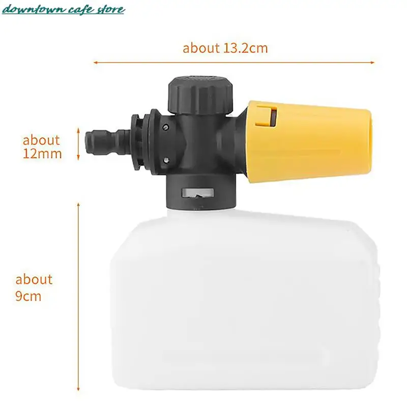 1X 400ML Square Snow Foam Lance For High Pressure Car Clean Wash K1 K2 K3 K4 K5 K6 K7 Water Gun Nozzle Generator
1X 400ML Square Snow Foam Lance For High Pressure Car Clean Wash K1 K2 K3 K4 K5 K6 K7 Water Gun Nozzle Generator