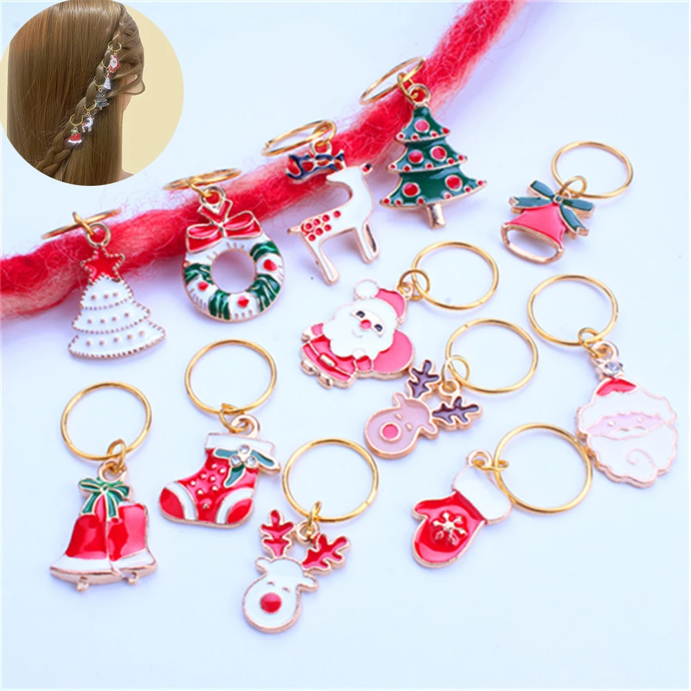 3pcs/Lot Christmas Hair Rings for Braids Women Girls Deer Santa Claus Hair Accessories Decoration Hair Clip Claw Hairpin Jewelry
3pcs/Lot Christmas Hair Rings for Braids Women Girls Deer Santa Claus Hair Accessories Decoration Hair Clip Claw Hairpin Jewelry