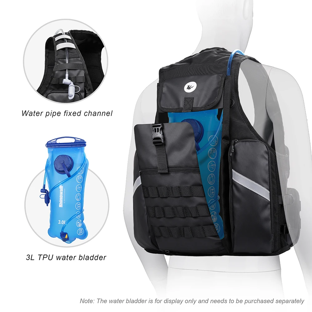 Rhinowalk Riding Vest Multi Pocket Vest Adjustable Size Quick-Dry Waistcoat Outdoor Hiking Cycling Fishing Accessories
Rhinowalk Riding Vest Multi Pocket Vest Adjustable Size Quick-Dry Waistcoat Outdoor Hiking Cycling Fishing Accessories