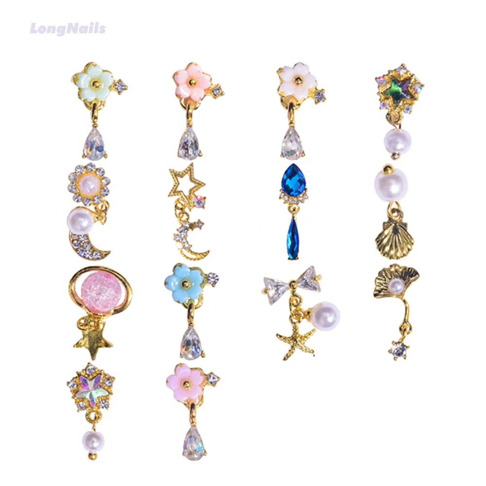 10pcs Vintage France Court Pendants Floret Branch Starfish Zircon Dangle Charms Nail Tips Adorn Decorations Nail Arts Alloy 4105
10pcs Vintage France Court Pendants Floret Branch Starfish Zircon Dangle Charms Nail Tips Adorn Decorations Nail Arts Alloy 4105