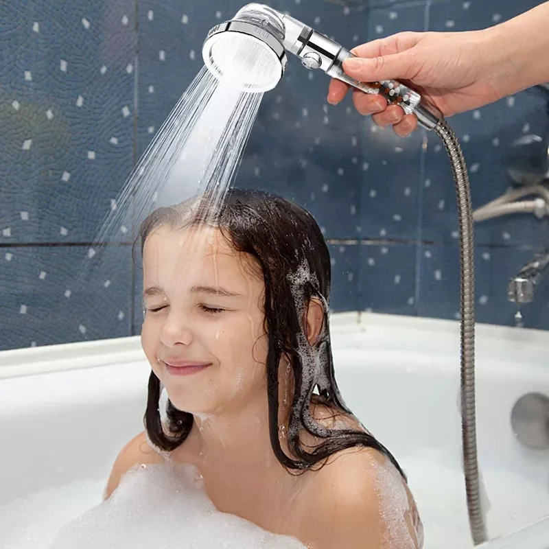 Bathroom SPA Shower Head with Colorful Box 3 Modes Adjustable High Pressure Water Saving with Replacement Beads and Filter
Bathroom SPA Shower Head with Colorful Box 3 Modes Adjustable High Pressure Water Saving with Replacement Beads and Filter