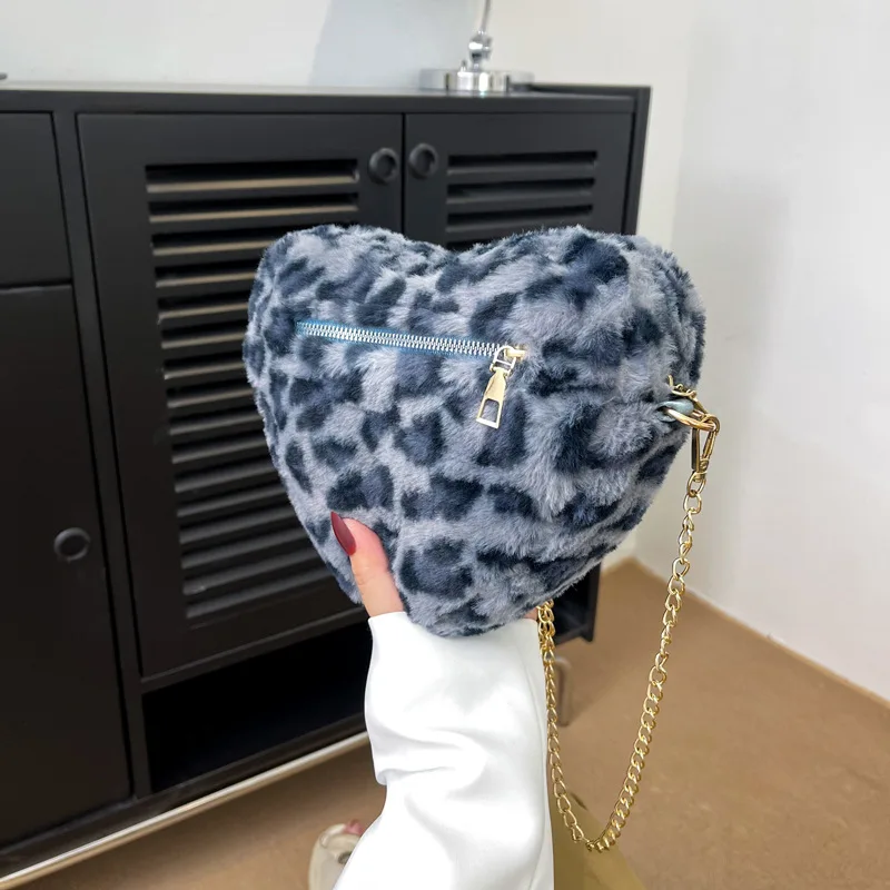Leopard Pattern Heart-shaped Shoulder Bags For Women 2023 New Sexy Nightclub Girls Crossbody Bag Chains Hobos Gifts Sac
Leopard Pattern Heart-shaped Shoulder Bags For Women 2023 New Sexy Nightclub Girls Crossbody Bag Chains Hobos Gifts Sac