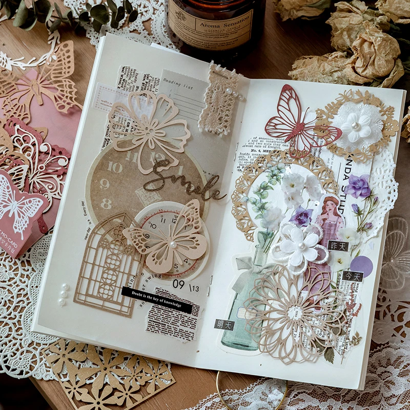 10Sheet Butterfly Wreath Flower ins Material Hand Decorative Base paper landscaping hollow 6 optional hand account material
10Sheet Butterfly Wreath Flower ins Material Hand Decorative Base paper landscaping hollow 6 optional hand account material