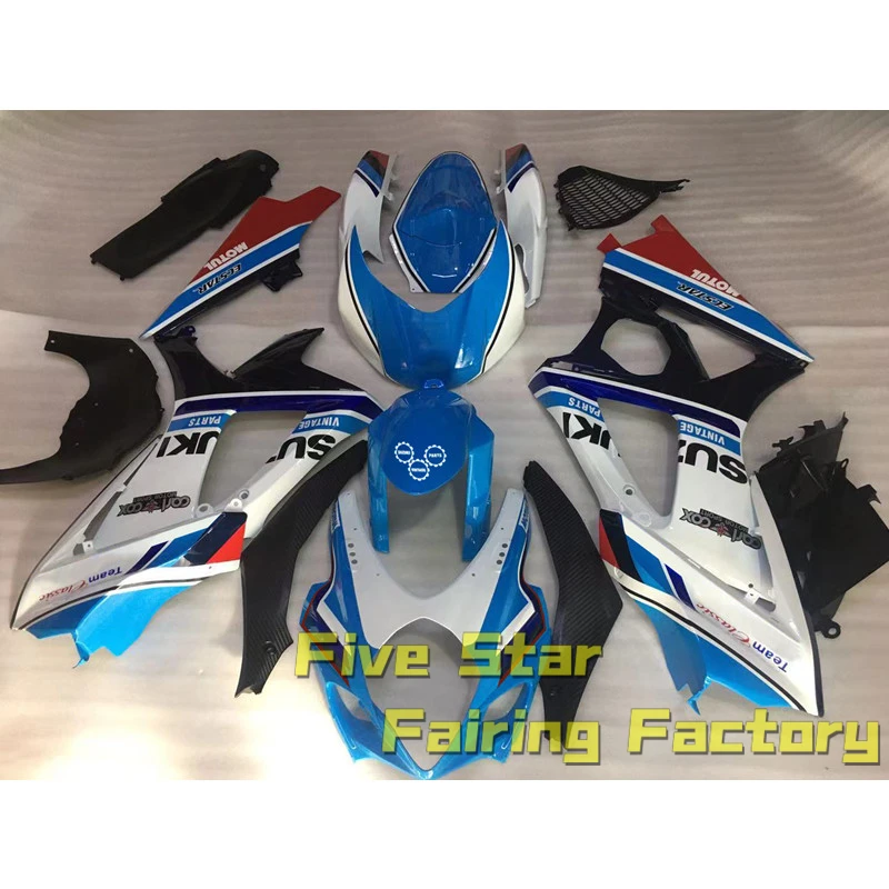 Motorcycle Fairing Kit For Suzuki GSXR1000 2007 2008 GSXR 1000 GSX 1000R K7 Bodywork Injection Mold Blue White Classic Design
Motorcycle Fairing Kit For Suzuki GSXR1000 2007 2008 GSXR 1000 GSX 1000R K7 Bodywork Injection Mold Blue White Classic Design