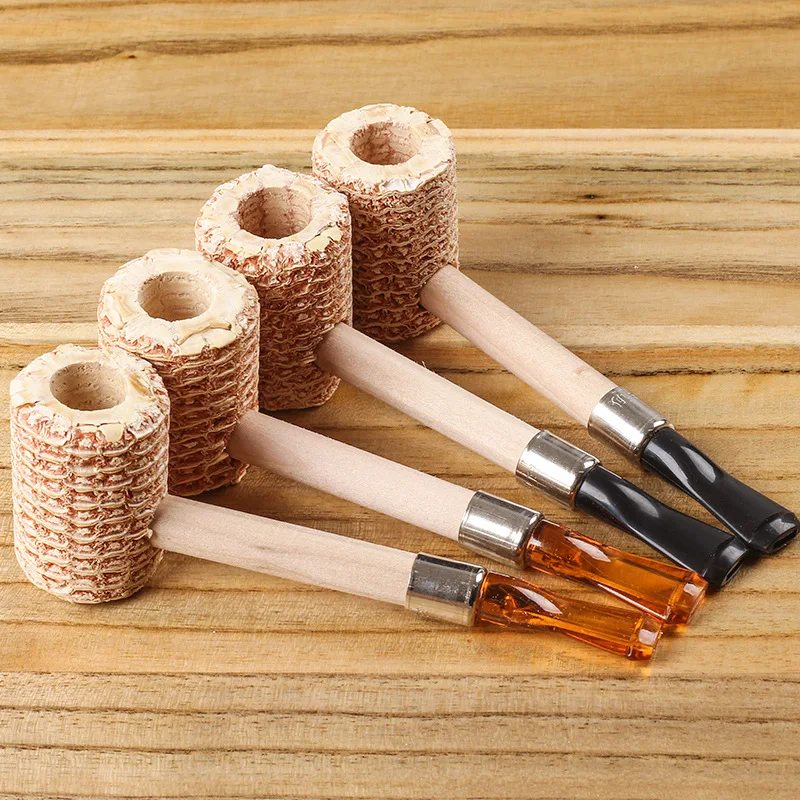 Corn Tobacco Pipe Medium Lengthened Straight Cigarette Pipes Smoking Pipe Smoking Cigarette Holder Mouthpiece Accessories
Corn Tobacco Pipe Medium Lengthened Straight Cigarette Pipes Smoking Pipe Smoking Cigarette Holder Mouthpiece Accessories