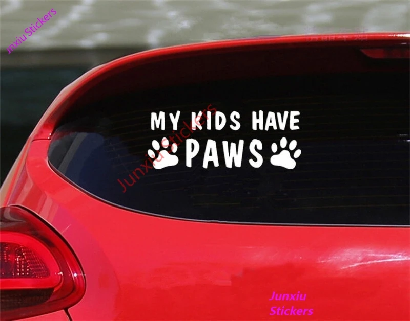 New MY KIDS HAVE PAWS Pets Dogs And Cats Bumper Sticker Car Window Decals Motorcycle Helmet Sticker JDM Refit Creative Sticker
New MY KIDS HAVE PAWS Pets Dogs And Cats Bumper Sticker Car Window Decals Motorcycle Helmet Sticker JDM Refit Creative Sticker