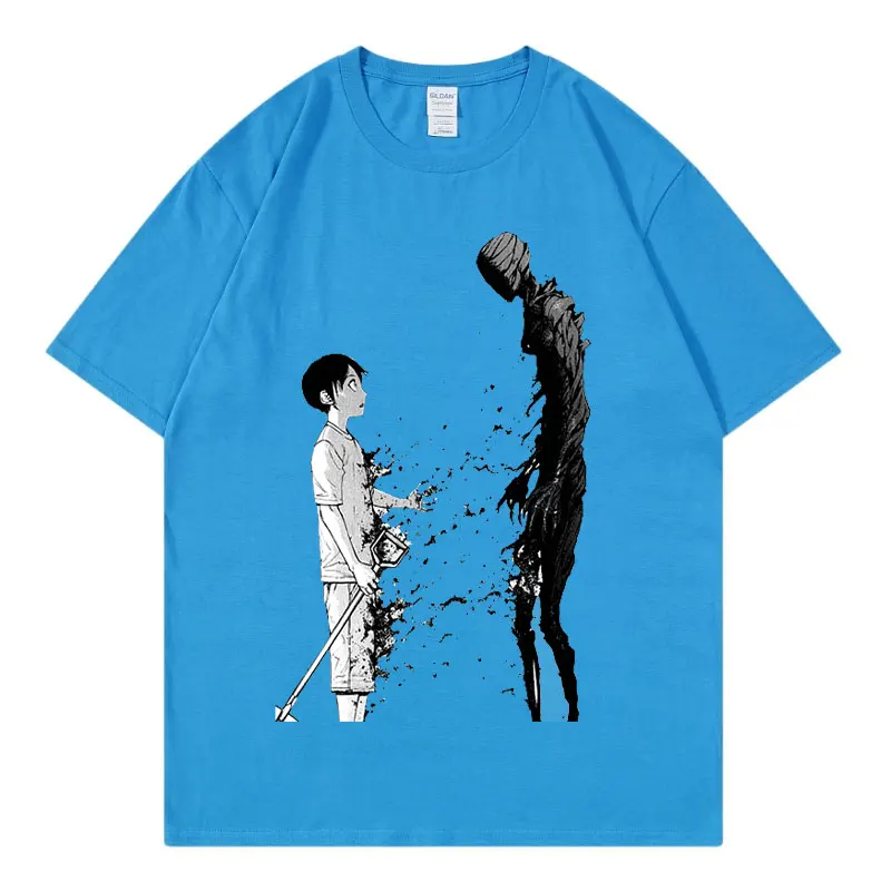 Хлопковая футболка с аниме Ajin, модный Высококачественный Свободный Повседневный Топ с коротким рукавом, Мужская футболка с круглым вырезом и коротким рукавом
Хлопковая футболка с аниме Ajin, модный Высококачественный Свободный Повседневный Топ с коротким рукавом, Мужская футболка с круглым вырезом и коротким рукавом