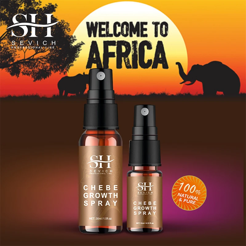 Sevich 10ml/30ml African Chebe Hair Spray Hair Strengthener Chebe Extreme Hair Growth Spray Rosemary Growing Fast Hair Serum
Sevich 10ml/30ml African Chebe Hair Spray Hair Strengthener Chebe Extreme Hair Growth Spray Rosemary Growing Fast Hair Serum