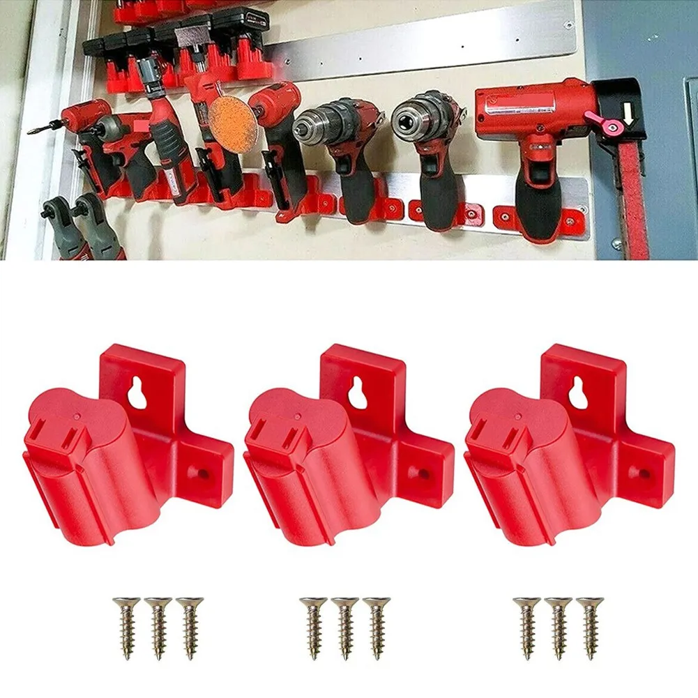3 Pack For M12 12V Tool Holders Tool Mount Red Plastic Tool Hanger With Screw Power Tool Accessories
3 Pack For M12 12V Tool Holders Tool Mount Red Plastic Tool Hanger With Screw Power Tool Accessories