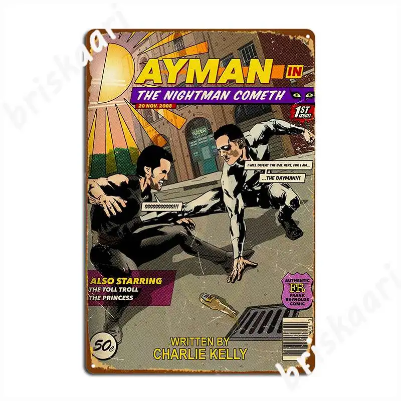 Комикс Dayman, металлическая вывеска вечерние НКИ, создание украшения гаража, жестяной знак паба постеры
Комикс Dayman, металлическая вывеска вечерние НКИ, создание украшения гаража, жестяной знак паба постеры