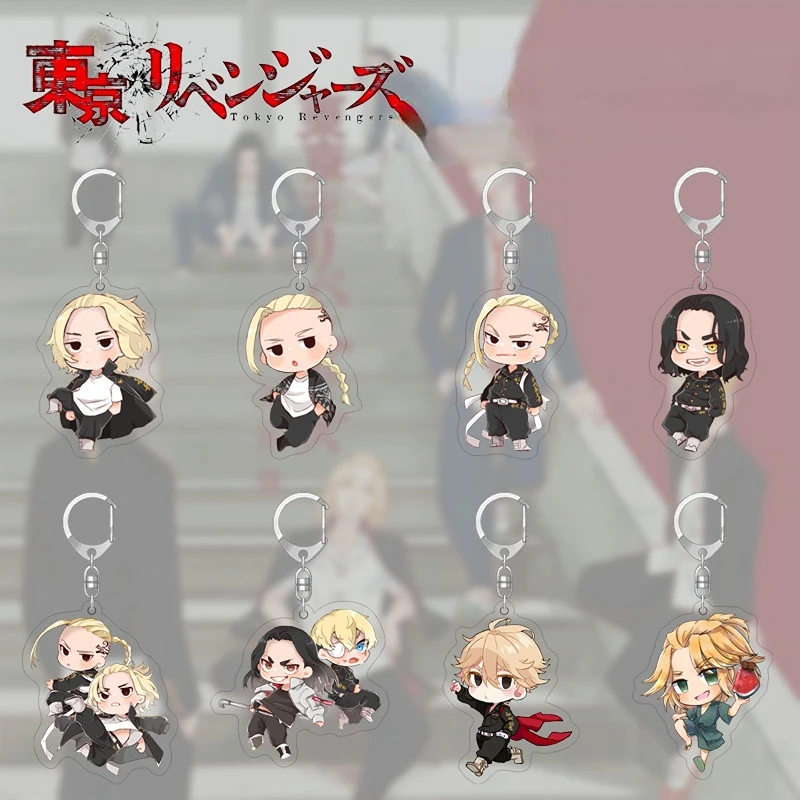 Anime Tokyo Revengers Keychains Cosplay Manjiro Ken Takemichi Hinata Atsushi Chibi Kawaii Bag Pendant Fans Collection Key Rings
Anime Tokyo Revengers Keychains Cosplay Manjiro Ken Takemichi Hinata Atsushi Chibi Kawaii Bag Pendant Fans Collection Key Rings