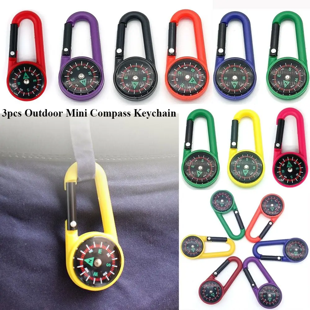 Hiking Snap Hook Compass Carabiners Outdoor Hook Compass Mountaineering Key Buckles Mini Metal Compass Climb Keychain
Hiking Snap Hook Compass Carabiners Outdoor Hook Compass Mountaineering Key Buckles Mini Metal Compass Climb Keychain