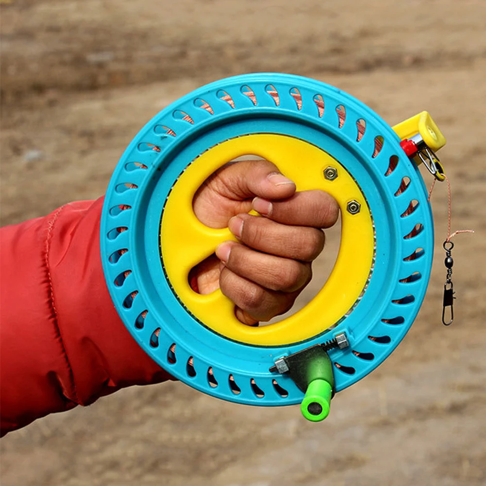 Фото Катушка обмотки для воздушного змея уличная катушка с летающей линией детей и