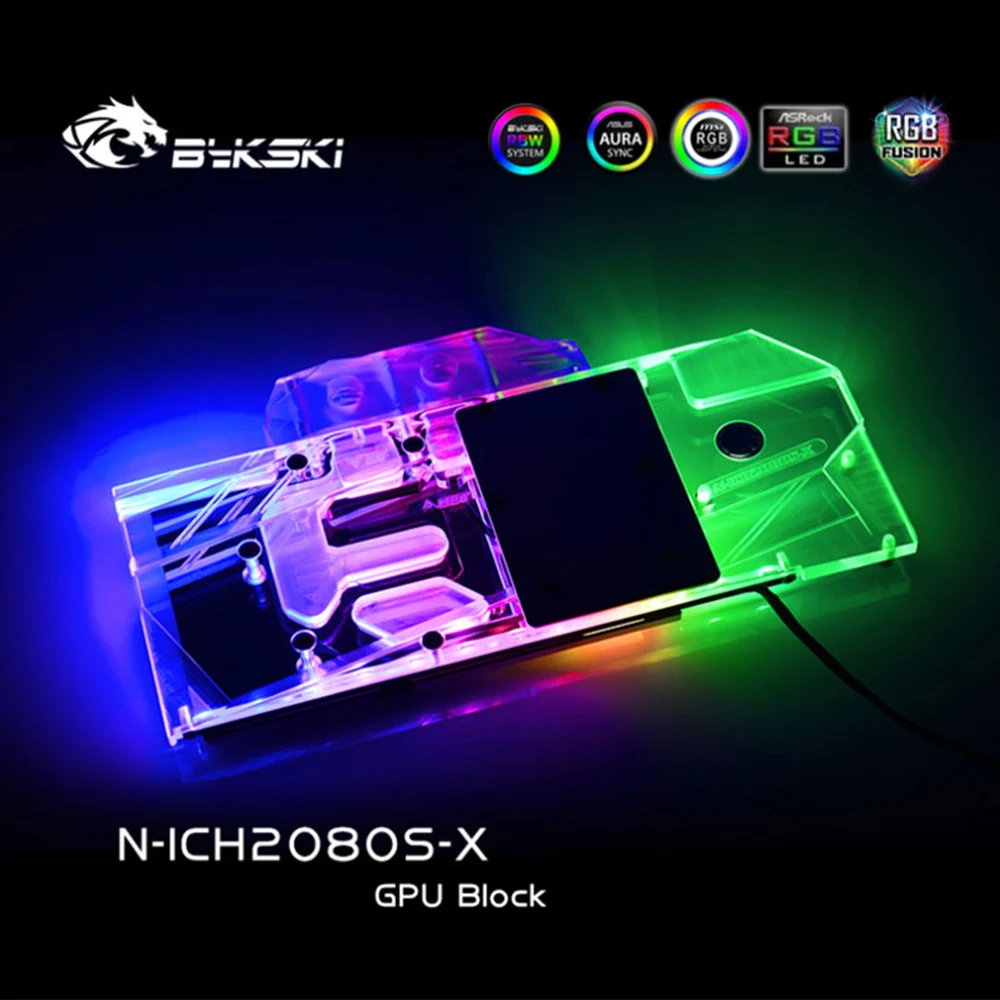 Bykski N-ICH2080S-X Full Coverage GPU Water Block for INNO 3D Geforce RTX2080/2070 Super OC Graphics Card,VGA Cooler Heatsink
Bykski N-ICH2080S-X Full Coverage GPU Water Block for INNO 3D Geforce RTX2080/2070 Super OC Graphics Card,VGA Cooler Heatsink