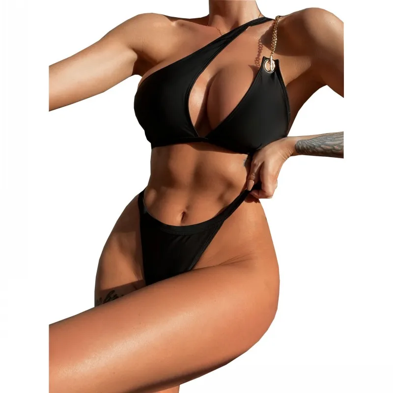Two Piece Swimsuit Bikini Set Women One Shoulder Bra Bather Swimwear Summer New Fashion Sexy Beach Bathing Suit Bikinis Set 2022
Two Piece Swimsuit Bikini Set Women One Shoulder Bra Bather Swimwear Summer New Fashion Sexy Beach Bathing Suit Bikinis Set 2022