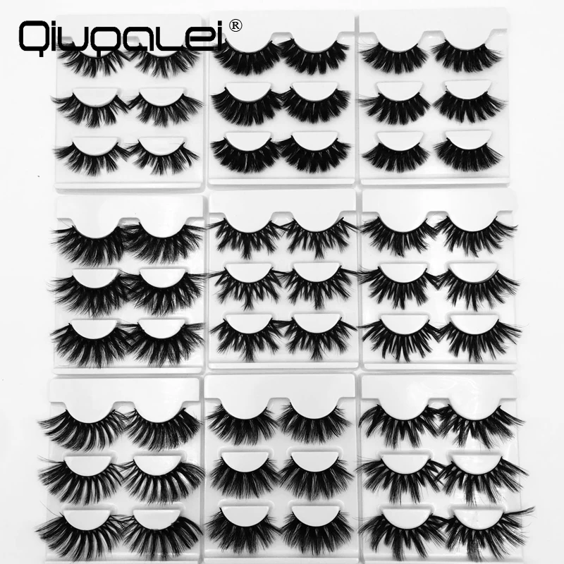 3Pairs 3D Mink Lashes 25mm Long Crisscross Mink Eyelashes Dramatic Soft Volume Eyelash Extension Natural Thick False Eyelash
3Pairs 3D Mink Lashes 25mm Long Crisscross Mink Eyelashes Dramatic Soft Volume Eyelash Extension Natural Thick False Eyelash