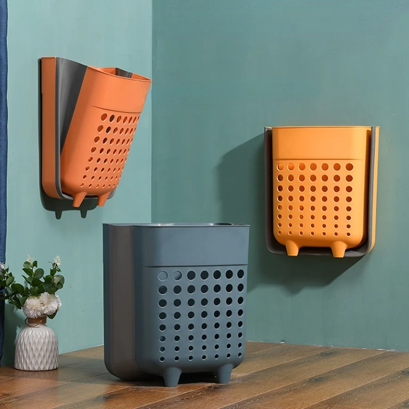 Dirty Laundry Basket Foldable Clothes Storage Basket Household Free Punching Wall Hanging Bathroom Laundry Hamper Basket 5Colour
Dirty Laundry Basket Foldable Clothes Storage Basket Household Free Punching Wall Hanging Bathroom Laundry Hamper Basket 5Colour