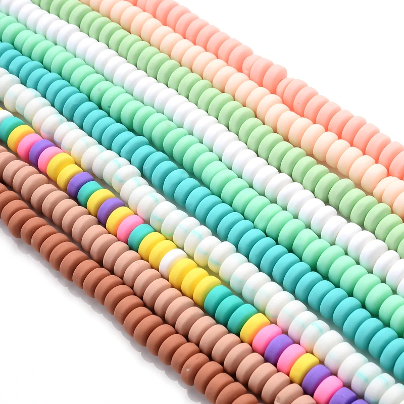 6mm Round Abacus Polymer Clay Beads Charm Loose Spacer Handmade Beads For DIY Jewelry Making Bracelet Necklace Accessories
6mm Round Abacus Polymer Clay Beads Charm Loose Spacer Handmade Beads For DIY Jewelry Making Bracelet Necklace Accessories