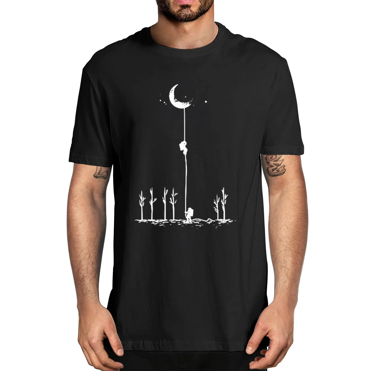 Unisex Cotton Cool Funny Astronaut Print Loose O-Neck Summer Men's Novelty T-Shirt Harajuku Streetwear Casual Women Soft Tee
Unisex Cotton Cool Funny Astronaut Print Loose O-Neck Summer Men's Novelty T-Shirt Harajuku Streetwear Casual Women Soft Tee