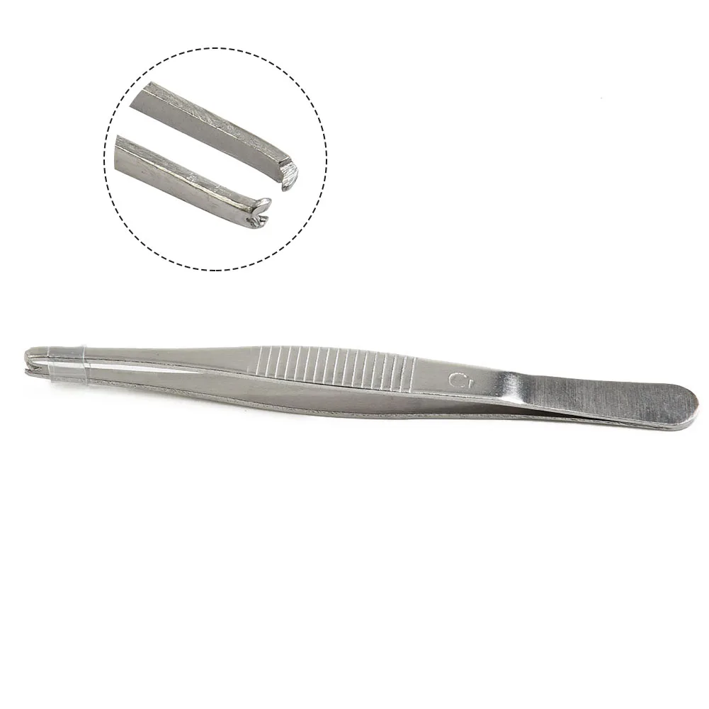 Stainless Steel Toothed Tweezer Long Barbecue Food Tong Straight Tweezer Home Medical Garden Kitchen BBQ Tool Eyelash Tweezers
Stainless Steel Toothed Tweezer Long Barbecue Food Tong Straight Tweezer Home Medical Garden Kitchen BBQ Tool Eyelash Tweezers