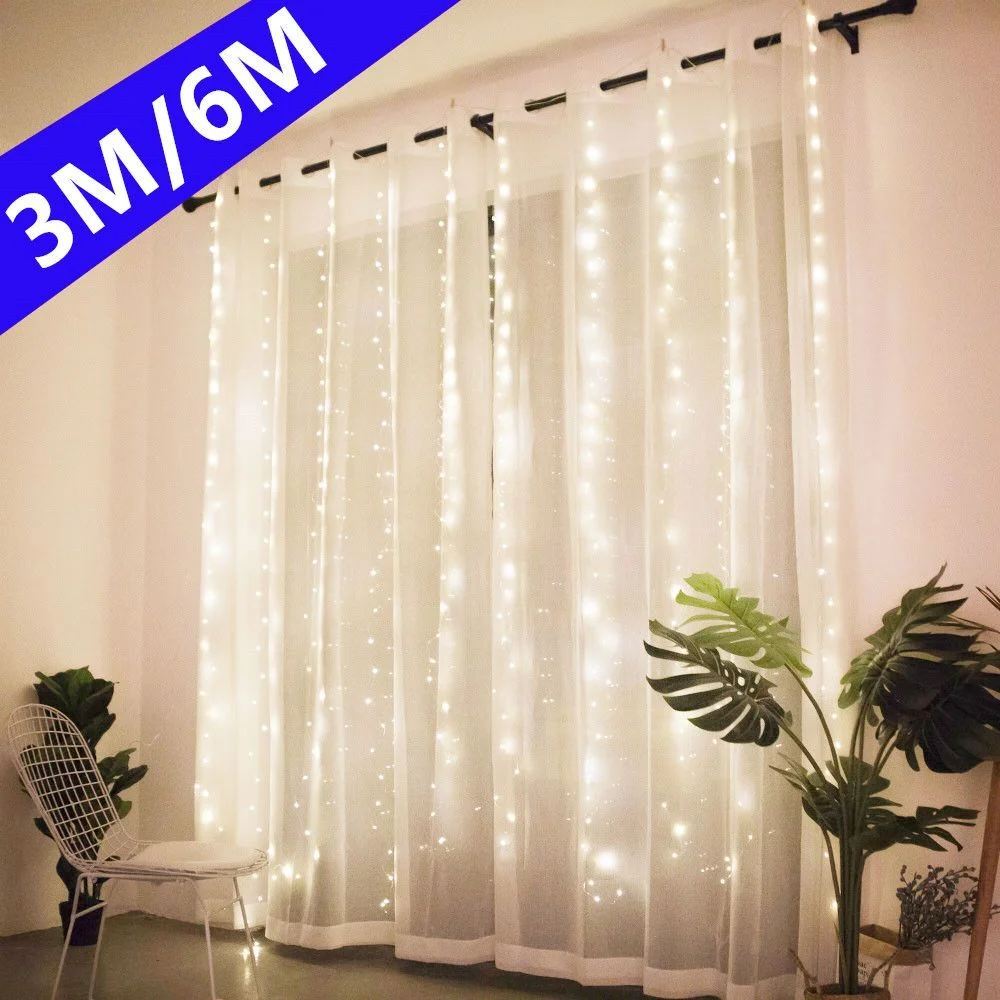 USB Festoon LED String Light 8 Mode Remote Christmas Fairy Garland Curtain Light Decor For Home Holiday Decorative New Year Lamp
USB Festoon LED String Light 8 Mode Remote Christmas Fairy Garland Curtain Light Decor For Home Holiday Decorative New Year Lamp