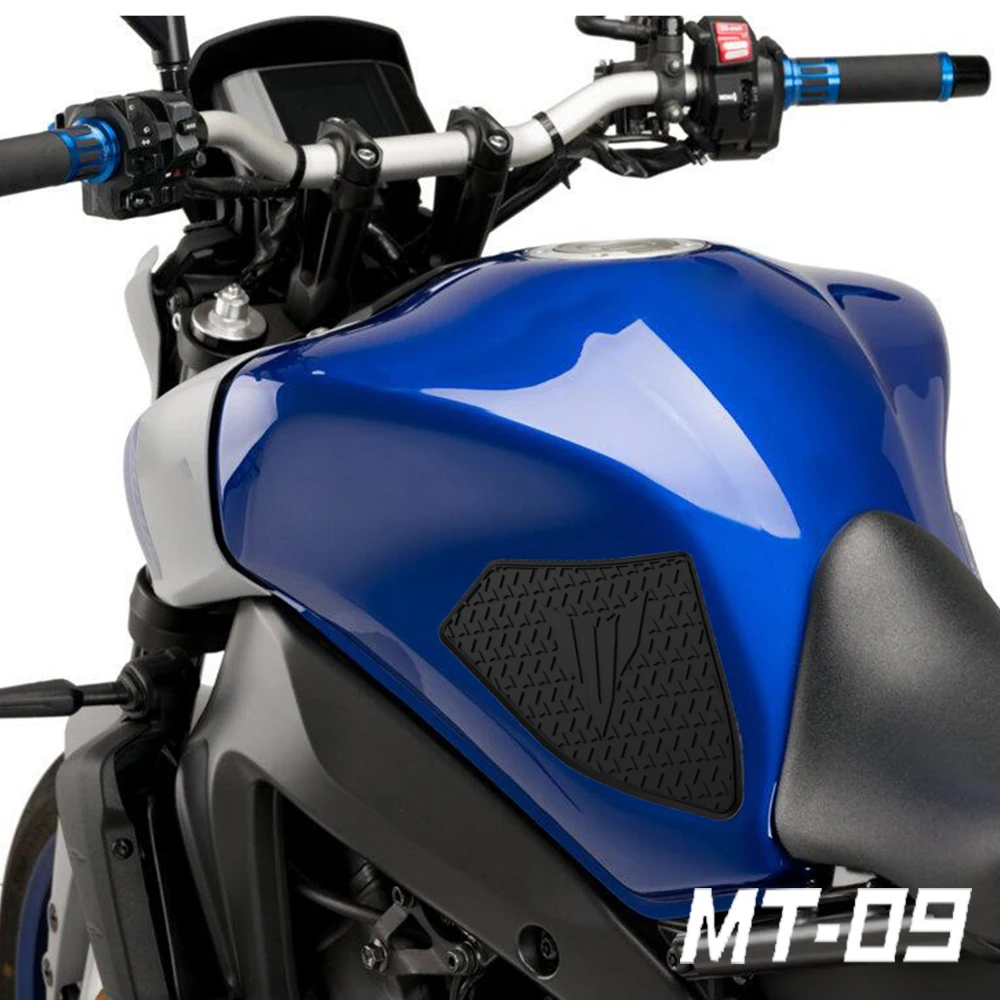 

Мотоциклетные Нескользящие боковые наклейки на топливный бак, водонепроницаемая прокладка, резиновая наклейка для YAMAHA MT-09 MT09 SP 2021 2022 MT 09 SP, детали