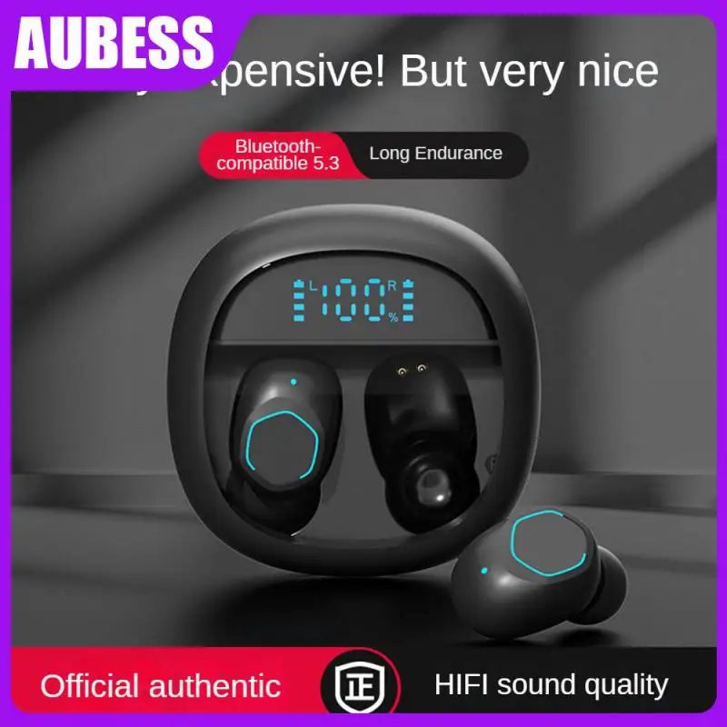 bluetooth-compatible 5.3 360 Stereo Sound Touch Control Headset Mini And Compact Wireless Headset Extra Long Range
bluetooth-compatible 5.3 360 Stereo Sound Touch Control Headset Mini And Compact Wireless Headset Extra Long Range