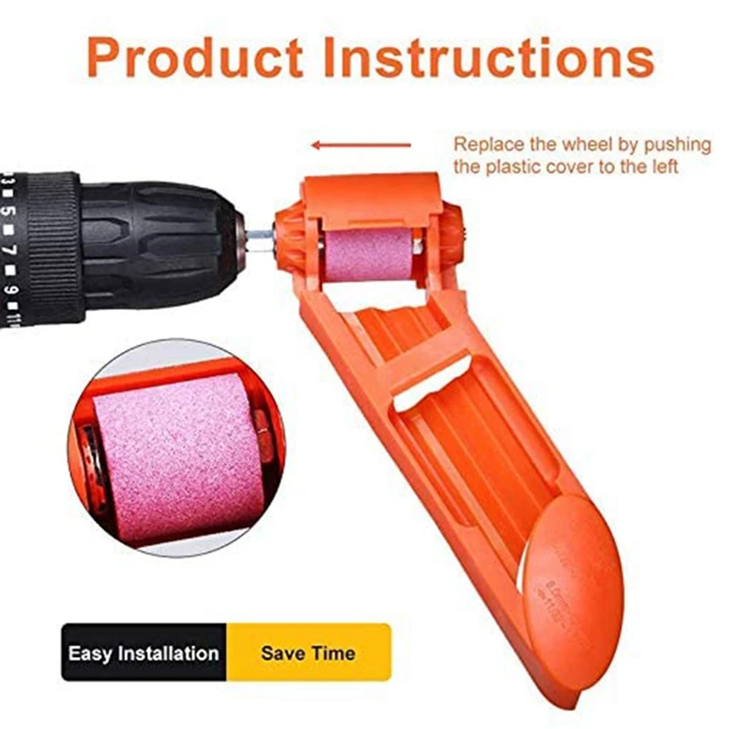 Spot Goods Drill Bit Sharpener Portable Diamond Drill Bits Sharpening Tool For Grinding Iron Drill Bits Fit Width Range 2-12.5Mm
Spot Goods Drill Bit Sharpener Portable Diamond Drill Bits Sharpening Tool For Grinding Iron Drill Bits Fit Width Range 2-12.5Mm