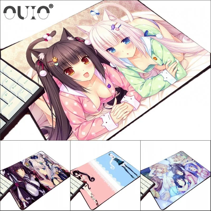 OUIO ACG Animation Game Lovely Girls Chocola Nekopara Mouse Pad Hot Anime Games Pattern So Cute Anime Girls Cat Pc Table Mat
OUIO ACG Animation Game Lovely Girls Chocola Nekopara Mouse Pad Hot Anime Games Pattern So Cute Anime Girls Cat Pc Table Mat